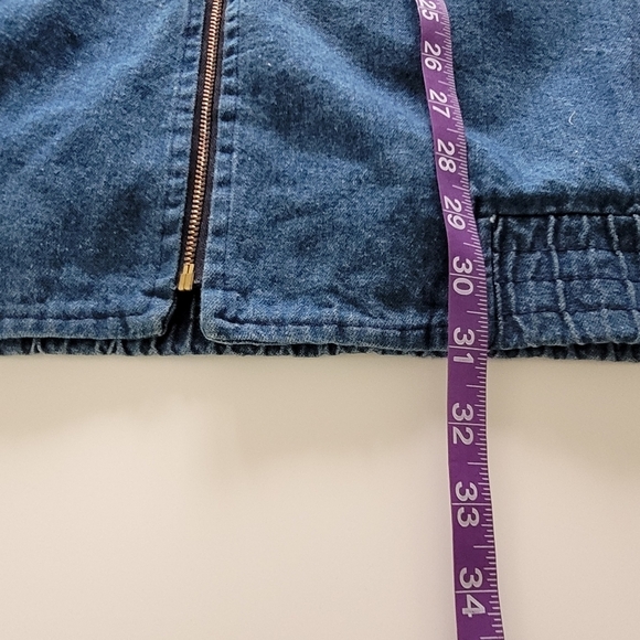 Vintage Geopetto studded Oversized jean jacket - Picture 5 of 9